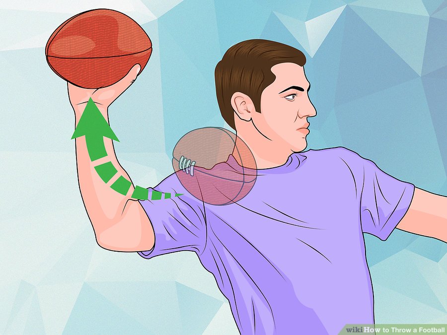 how to throw a spiral in football