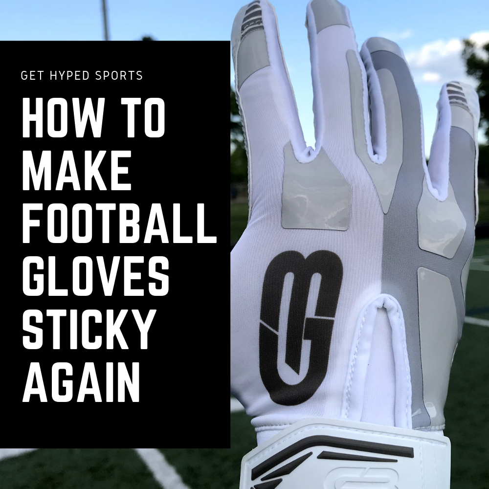 Football Gloves Sticky Again 