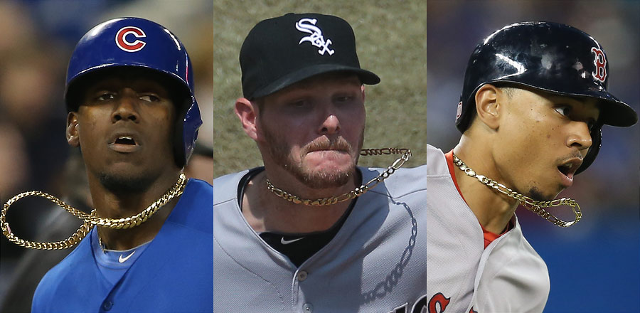 What's Up With Those Necklaces MLB Players Wear?