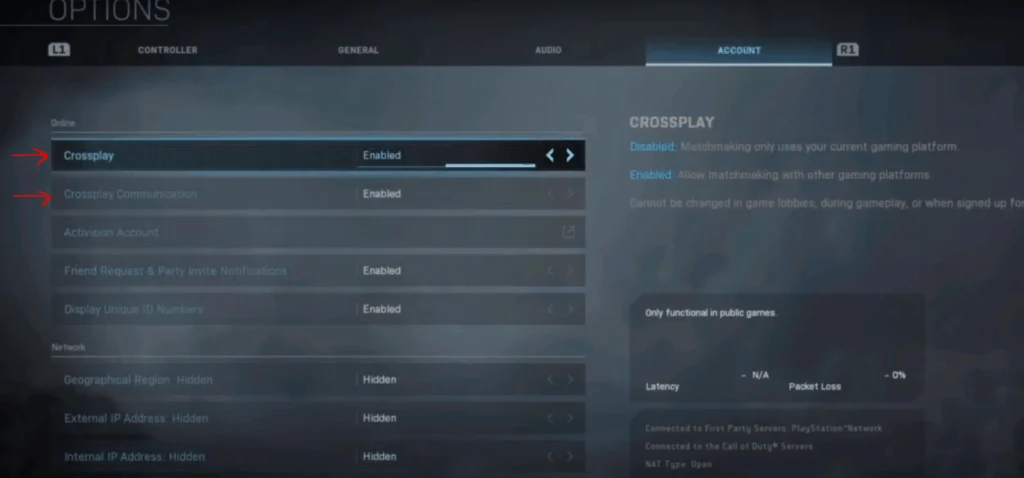 How To Enable Crossplay In Call Of Duty Warzone Get Hyped Sports
