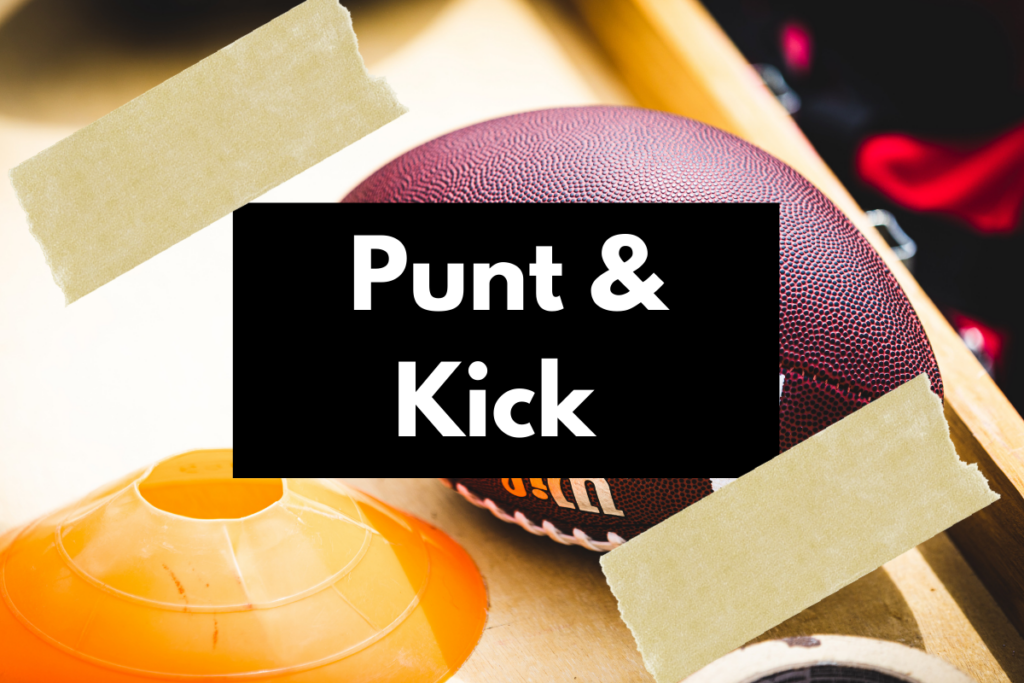 How To Punt & Kick A Football Farther & Higher [Step By Step Guide
