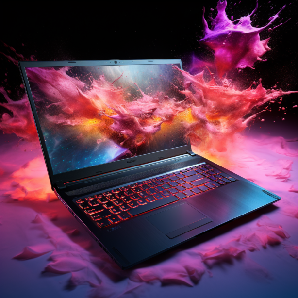 Gaming Laptop used for video editing
